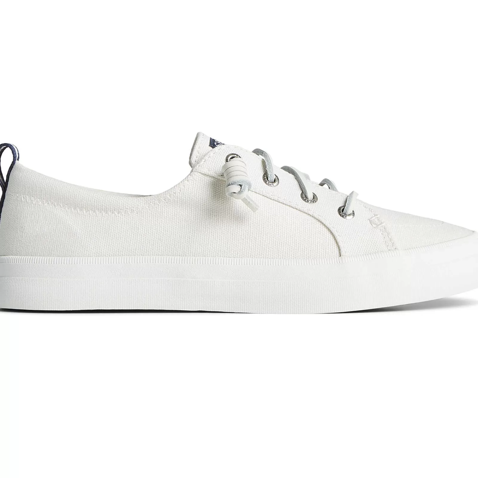 Sperry Women's Crest Vibe Sneaker Linen White Clearance