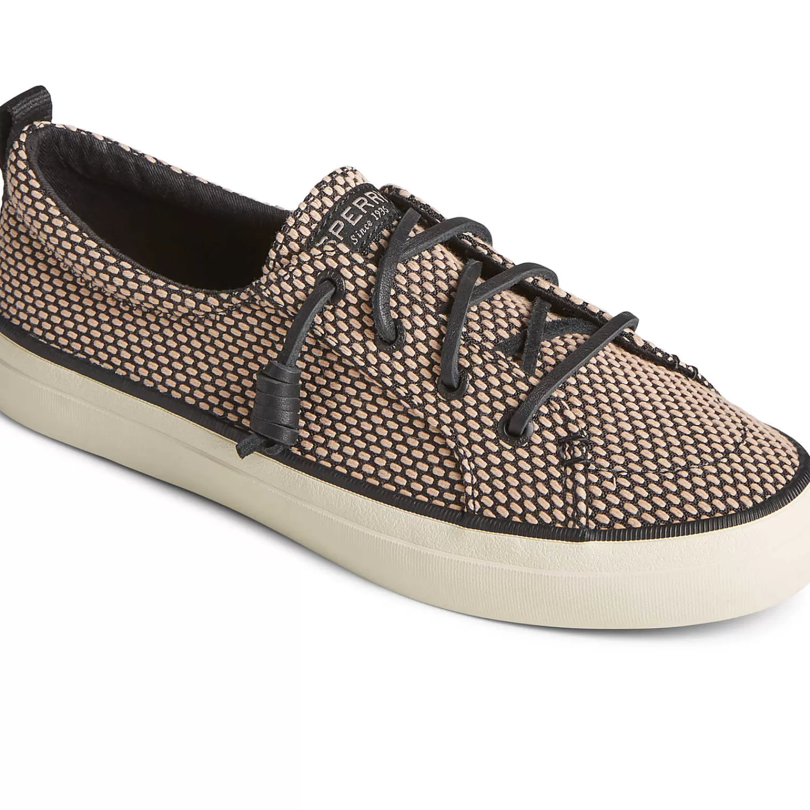 Sperry Women's Crest Vibe Two-Tone sneaker Black Multi Clearance