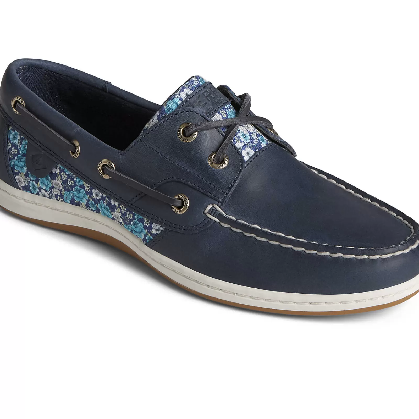 Sperry Women's Koifish Floral Boat Shoe Navy Clearance