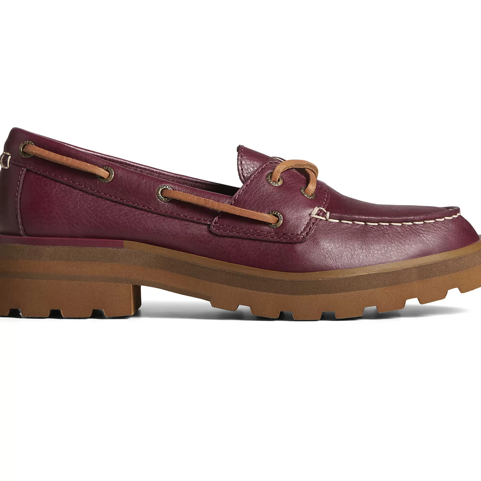 Sperry Women's Lug Boat Shoe Cordovan Best Sale