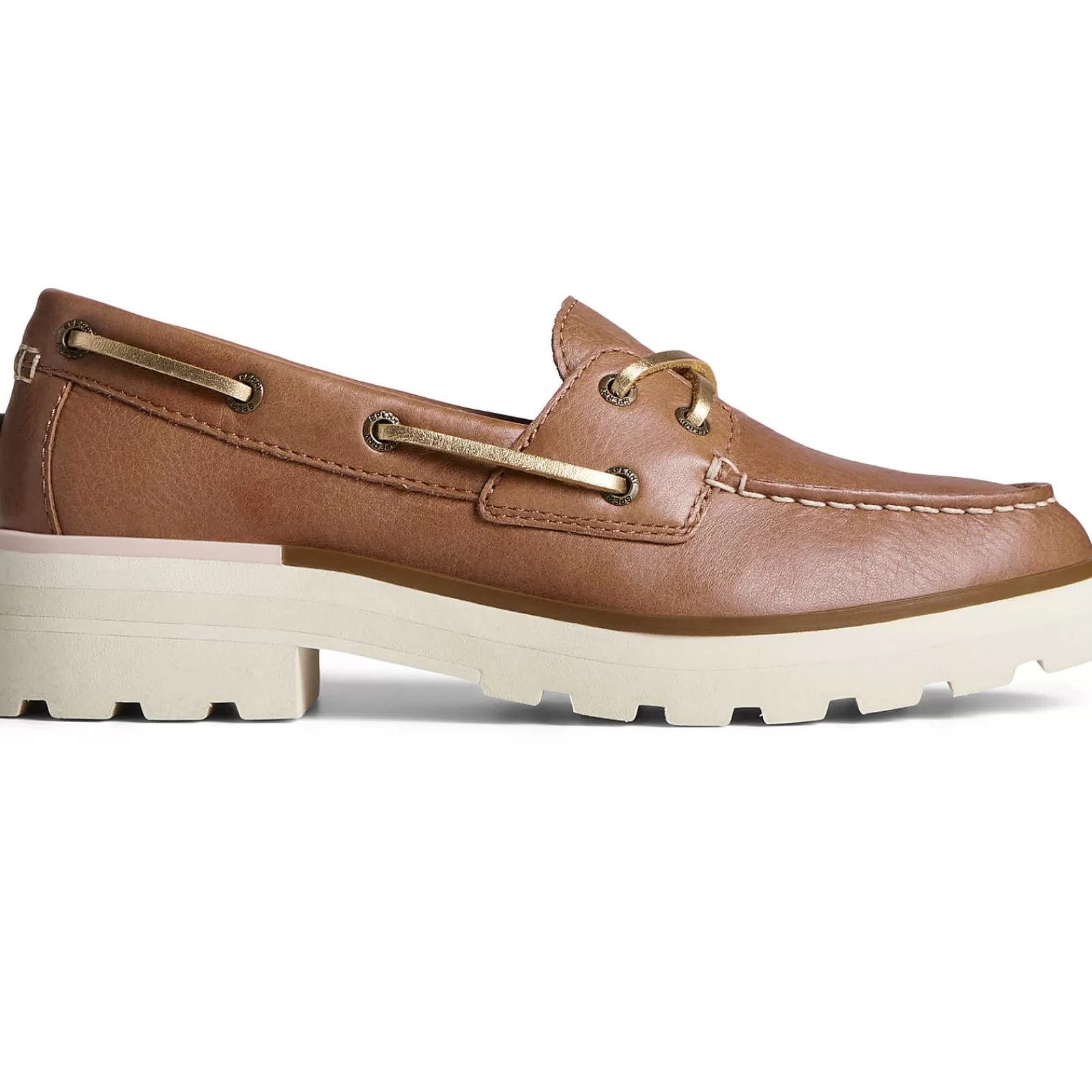 Sperry Women's Lug Boat Shoe Tan Outlet