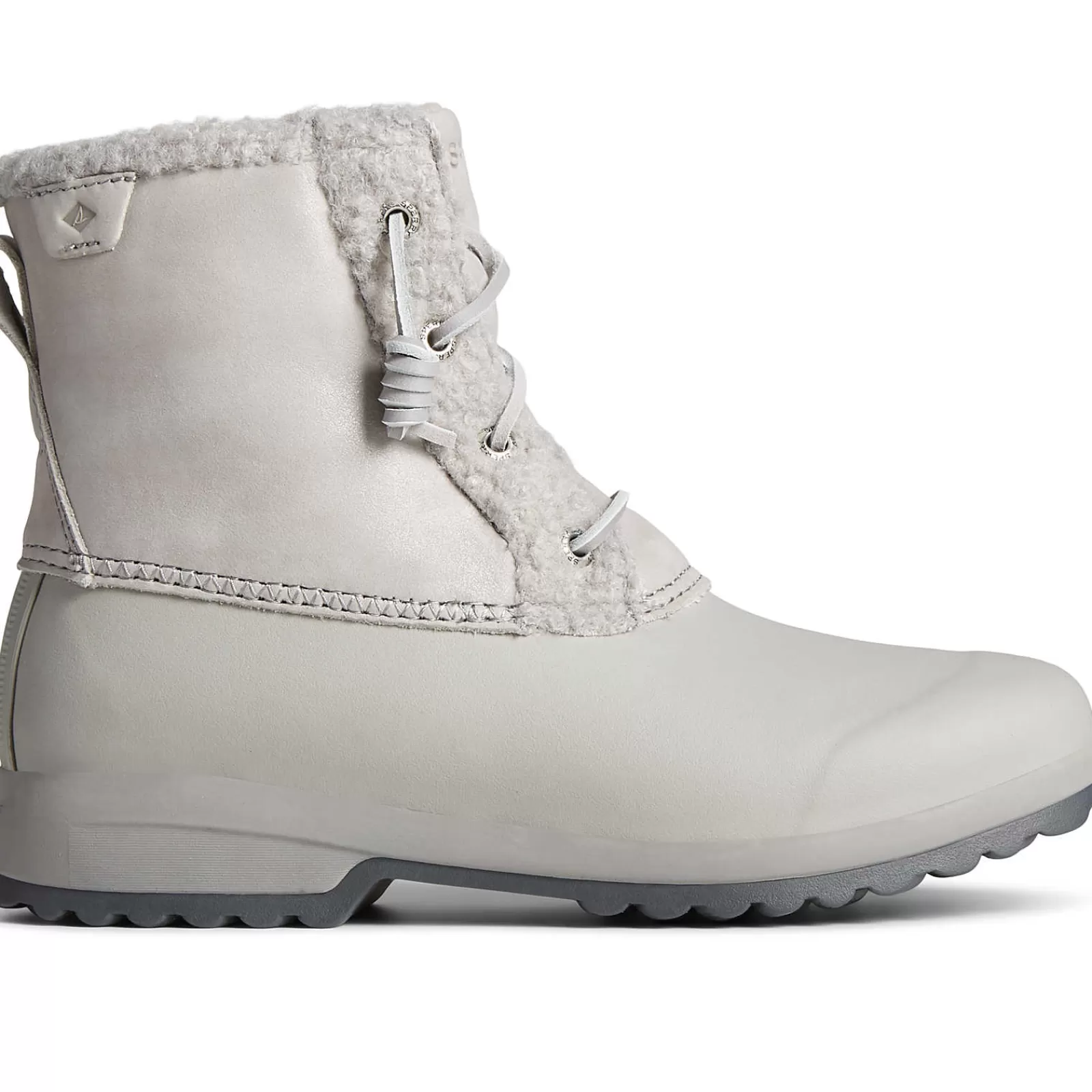 Sperry Women's Maritime Repel Teddy Trim Snow Boot Grey Online