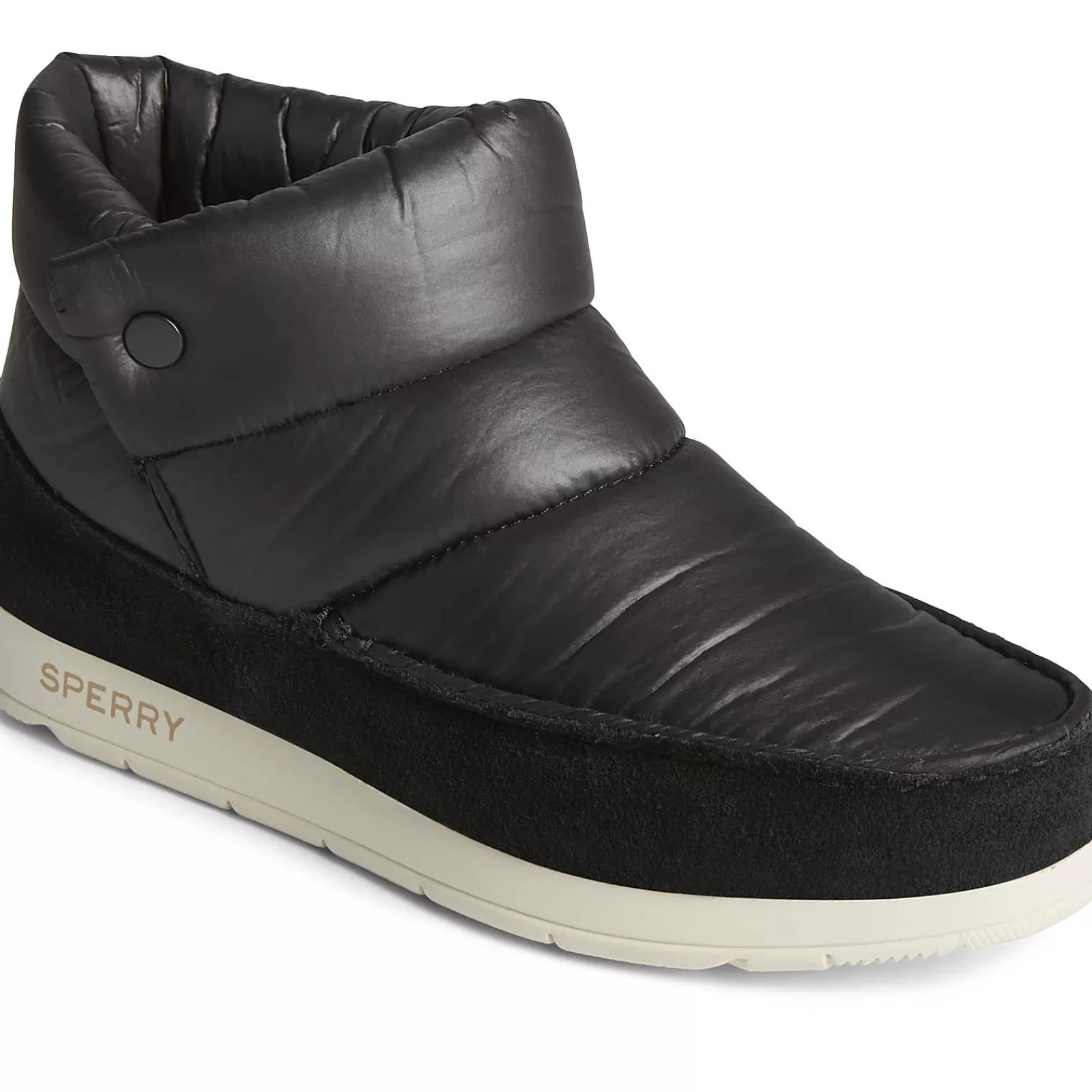 Sperry Women's Moc-Sider Nylon Bootie Black Store