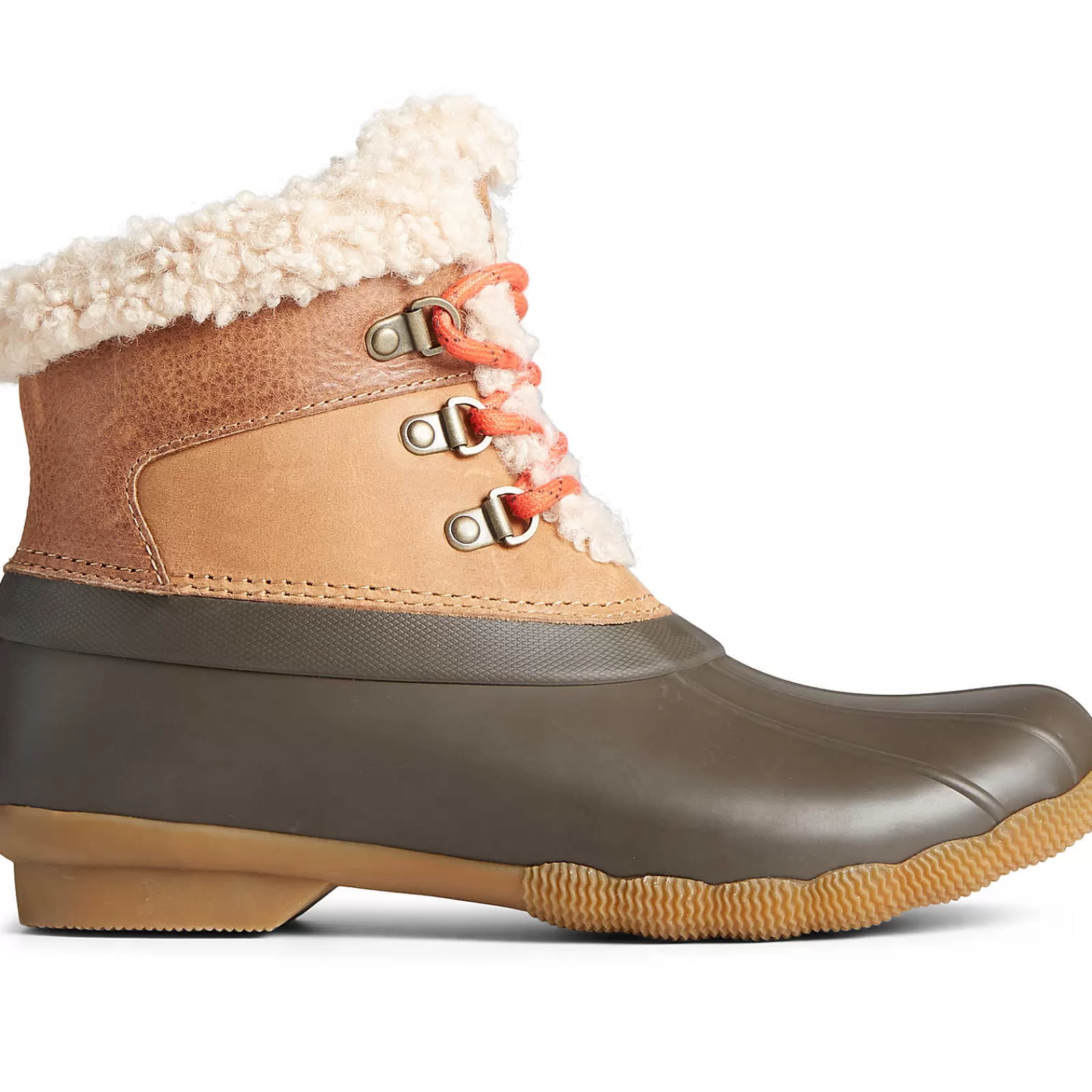 Sperry Women's Saltwater Alpine Leather Duck Boot Tan/Brown Online