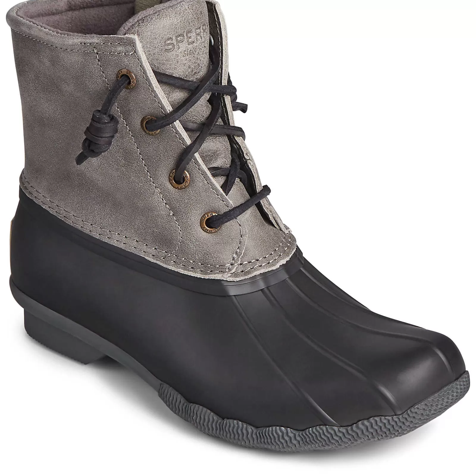 Sperry Women's Saltwater Duck Boot Grey New