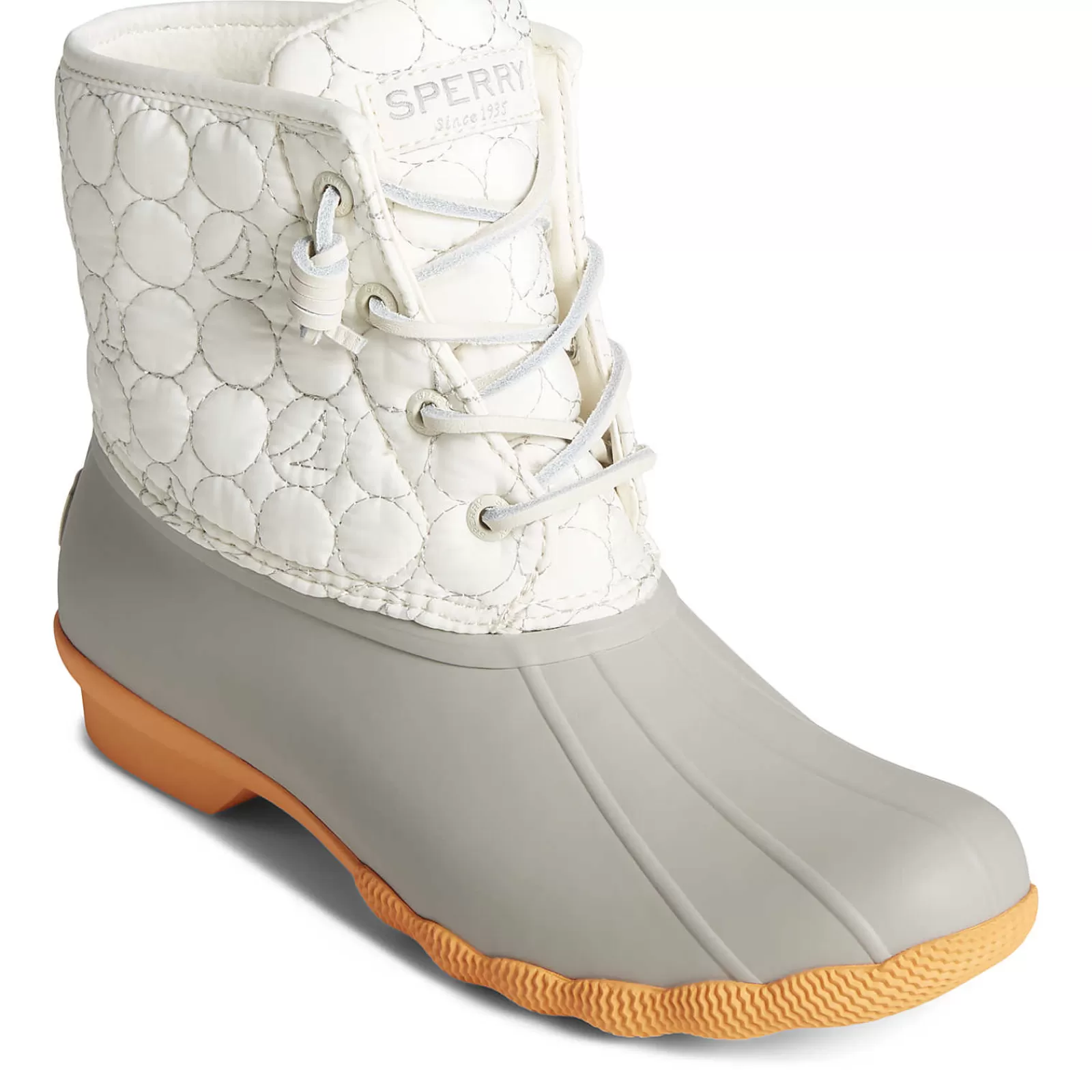 Sperry Women's Saltwater™ Circle Nylon Duck Boot White Outlet