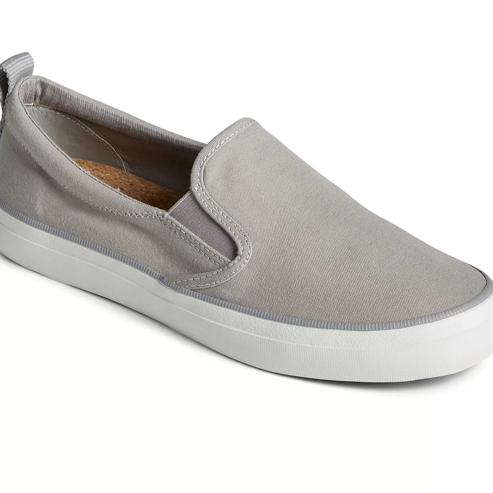 Sperry Women's SeaCycled™ Crest Twin Gore Canvas Sneaker Grey Fashion