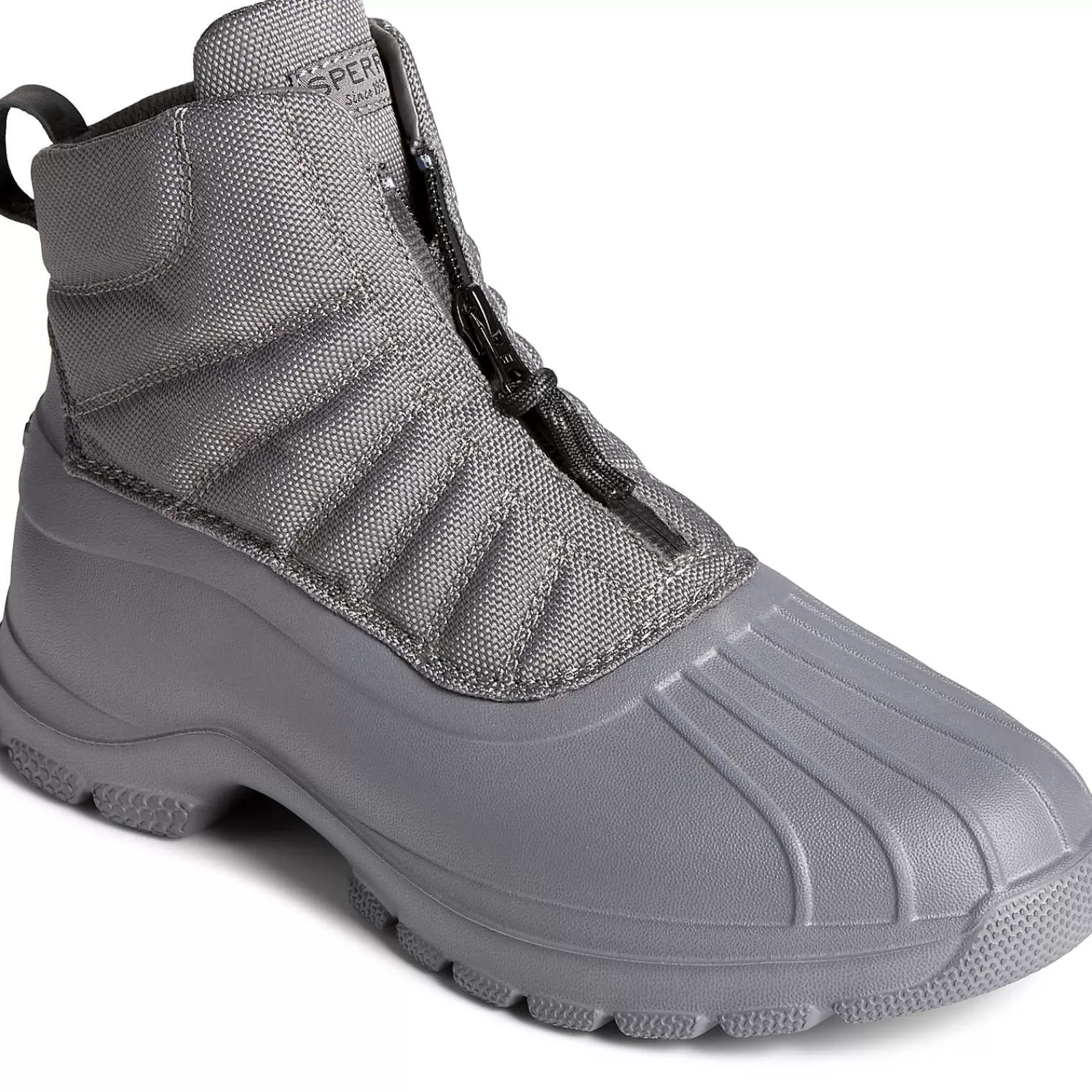 Sperry Women's SeaCycled™ Duck Float Zip Up Boot Grey Outlet