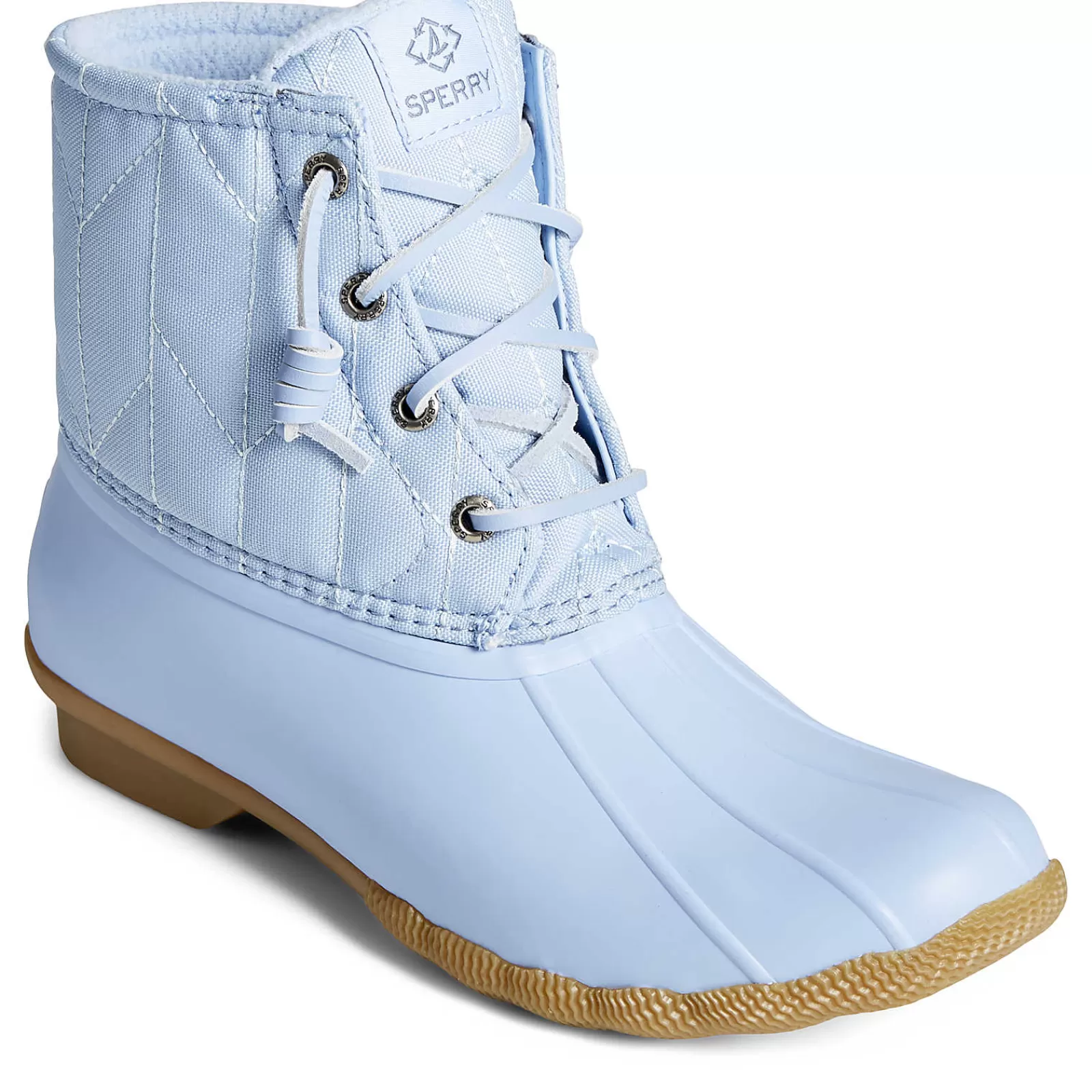 Sperry Women's SeaCycled™ Saltwater Nylon Duck Boot Light Blue Shop