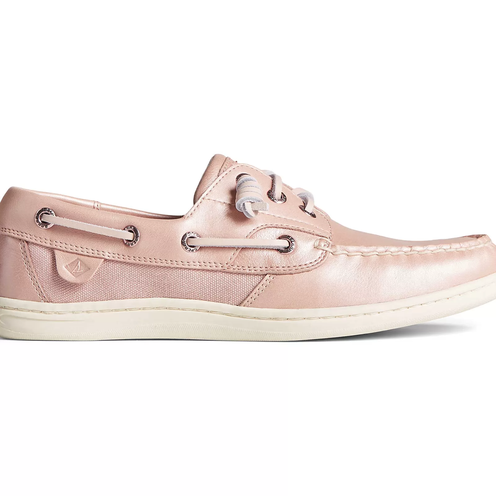 Sperry Women's Songfish Pearlized Boat Shoe Rose Best